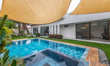Casa Nueva de 1 Nivel con Alberca y Jacuzzi_oaxtepec/ Cocoyoc Morelos