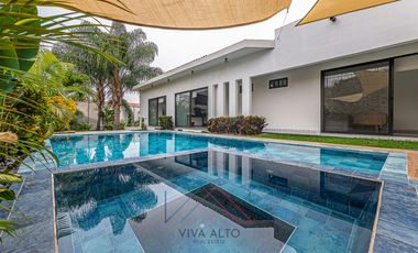 Casa Nueva de 1 Nivel con Alberca y Jacuzzi_oaxtepec/ Cocoyoc Morelos
