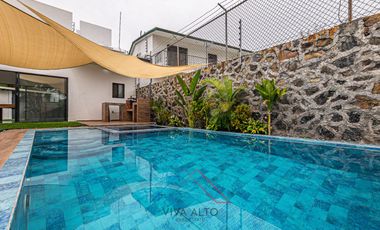 Casa Nueva de 1 Nivel con Alberca y Jacuzzi_oaxtepec/ Cocoyoc Morelos