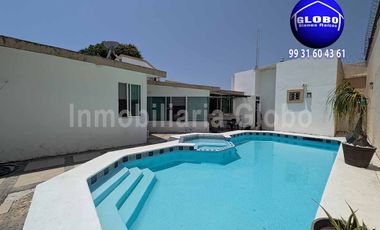 Casa en ventaFracc. Nuevo Campestre, una sola planta, alberca