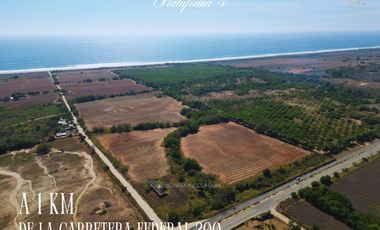 Lotes en playa plataforma en puerto escondido