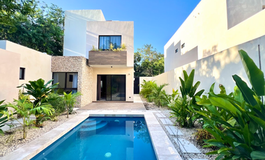 Casa 4 recamaras con Roof Top y Alberca , Tulum