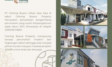 Rumah Ahsan Ciomas Dekat Terminal Laladon, Baru 2 LANTAI Mewah Murah di Dekat Kota Bogor Jual Dijual