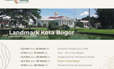 Rumah Ahsan Ciomas Dekat Terminal Laladon, Baru 2 LANTAI Mewah Murah di Dekat Kota Bogor Jual Dijual