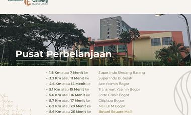 Rumah Ahsan Ciomas Dekat Terminal Laladon, Baru 2 LANTAI Mewah Murah di Dekat Kota Bogor Jual Dijual