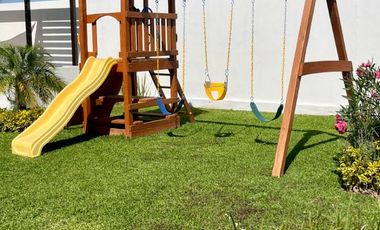 Tu casa en venta con palapa, juegos infantiles y todo lo que tu familia necesita