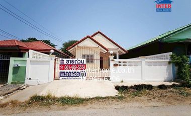 Single-storey detached house, 50 sq m., Chokanan Village 3, Mittraphap Road, Mueang Nakhon Ratchasima, Mueang Nakhon Ratchasima, Nakhon Ratchasima