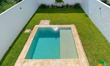 Casa en venta en privada al norte de Mérida