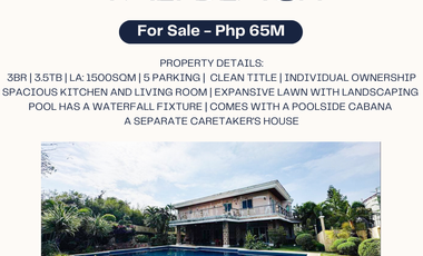 **one away** 3br with pool in Tali Beach, Nasugbu, Batangas