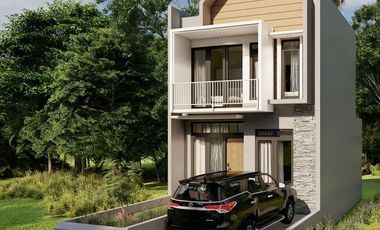 Rumah Alha. Cimahpar-Sentul, Baru (2 LANTAI/MEZZANINE/1 LANTAI) Mewah Murah, Bogor Utara Jual Dijual