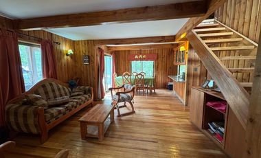 Casa Cabaña 118M2 en 1.560M2 de terreno Urbano Termas de Chillán