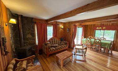 Casa Cabaña 118M2 en 1.560M2 de terreno Urbano Termas de Chillán