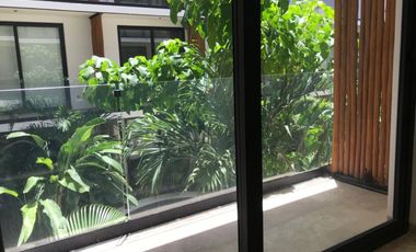 Estudio amueblado, vista al mar desde el rooftop, en venta, Cocobeach Playa del Carmen