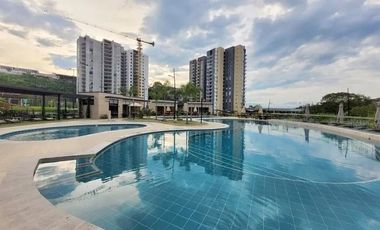 Se vende apartamento en piso 14 en conjunto residencial en Pereira.