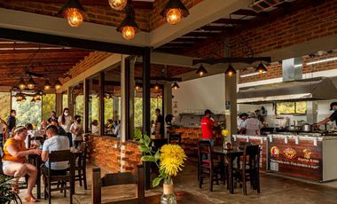 EN VENTA HOSPEDAJE CON RESTAURANTE EN LA VIA TERMALES ARBELAEZ