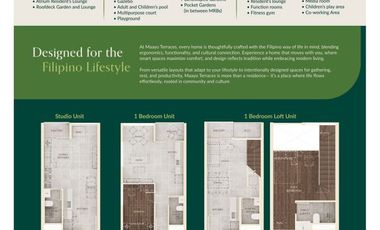 Maayo Terraces pre selling Condominium in Saludad Township