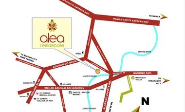 12% DP IN 36 MONTHS W/ 1% DISCOUNT - ALEA RESIDENCES - BACOOR CAVITE