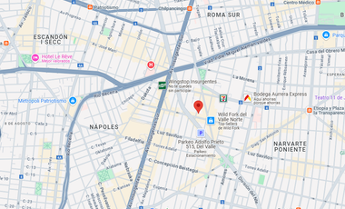 Departamento en la del Valle, Benito Juárez, Ciudad de México