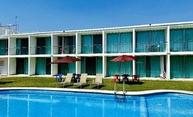 VENTA DE HOTEL EN COCOYOC , CON LOCALES RENTADOS