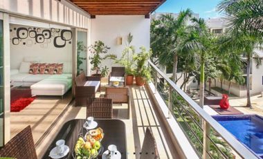Departamento 5a Av Playa del Carmen en Venta
