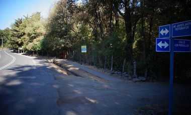 Los Lleuques Centro camino Las Termas