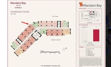 For Sale: Studio Plus at Mandani Bay by HTLand, Inc. - 33.28sqm.