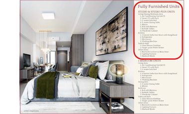 For Sale: Studio Plus at Mandani Bay by HTLand, Inc. - 33.28sqm.