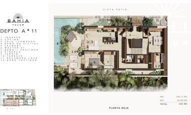 BAHIA TULUM DEPARTAMENTOS PREVENTA/ ENTREGA JUNIO 2025