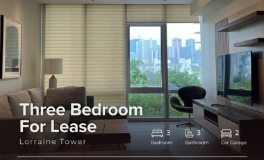 Ready for Move-In 3BR unit for LEASE in Makati