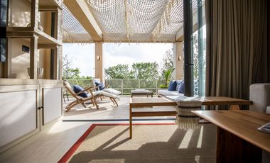 LUJOSA Y EXCLUSIVA VILLA EN RIVIERA MAYA , CON CAMPO DE GOLF Y BEACH CLUB,  ARQUITECTURA DE SORDO MADALENO