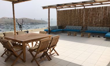 Vive o veranea en Naplo con estilo: Venta Casa tipo condominio para varias familias con independencia, terraza piscina y maravillosa vista al mar