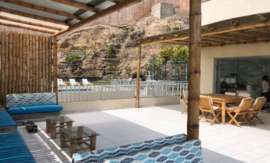Vive o veranea en Naplo con estilo: Venta Casa tipo condominio para varias familias con independencia, terraza piscina y maravillosa vista al mar