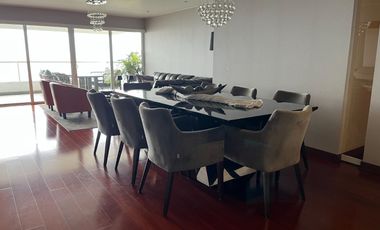 Venta Dpto. de lujo con vista panorámica al Golf Los Inkas – Terraza, cava y 3 dorms. con baño propio