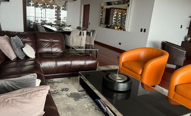 Venta Dpto. de lujo con vista panorámica al Golf Los Inkas – Terraza, cava y 3 dorms. con baño propio