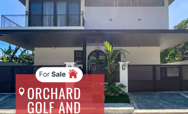 FOR SALE! 2 Storey House with Infinity Swimming Pool in Orchard Golf and Country Club, Cavite