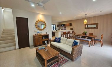 VENTA DE CASA EN SAN CRISANTO AMUEBLADA CON VISTA AL MAR