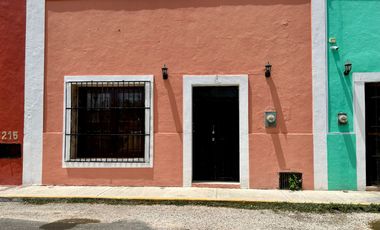 Casa en renta en Sisal en Valladolid Yucatán frente al exconvento san Bernardino