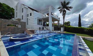 VENDO O PERMUTO ESPECTACULAR CASA QUINTA CAMPESTRE EN CONDOMINIO LA MESA