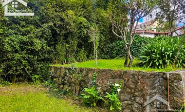 HUERTA SAN LUNES, MUY CERCA DEL CENTRO DEL CHICO EN VENTA $1,475 M2