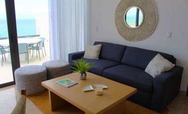 Venta Departamento PH Amueblado, Vista Al Mar y Laguna, Alberca, Puerto Telchac