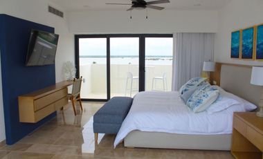 Venta Departamento PH Amueblado, Vista Al Mar y Laguna, Alberca, Puerto Telchac