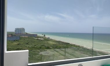 Venta Departamento PH Amueblado, Vista Al Mar y Laguna, Alberca, Puerto Telchac