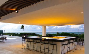 Venta Departamento PH Amueblado, Vista Al Mar y Laguna, Alberca, Puerto Telchac