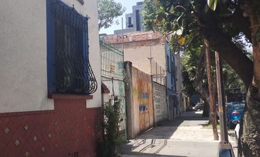 RENTA DE TERRENO COLONIA ROMA SUR, CERCA ZONA DE HOSPITALES