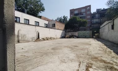 RENTA DE TERRENO COLONIA ROMA SUR, CERCA ZONA DE HOSPITALES