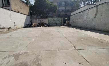 RENTA DE TERRENO COLONIA ROMA SUR, CERCA ZONA DE HOSPITALES