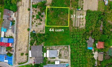 Prime Location – Vacant Land for Sale in Nakhon Pathom City!  Tesaban Soi 2/1, Thammasala Subdistrict – Only 800 meters from Phetkasem Road!