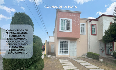 SE RENTA CASA EN PACHUCA, COLINAS DE LA PLATA.
