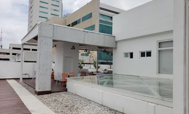 OFICINA GRANDE EN LA PAZ - RENTA $11,000.00 CON MANTENIMIENTO INCLUIDO NEGOCIABLE .