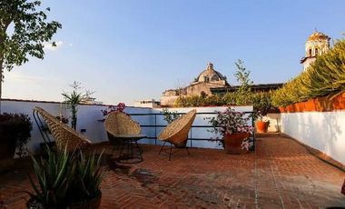 DEPA CENTRO HISTÓRICO PUEBLA RENTA totalmente amueblado $24,500.00 CON TODO INCLUIDO.